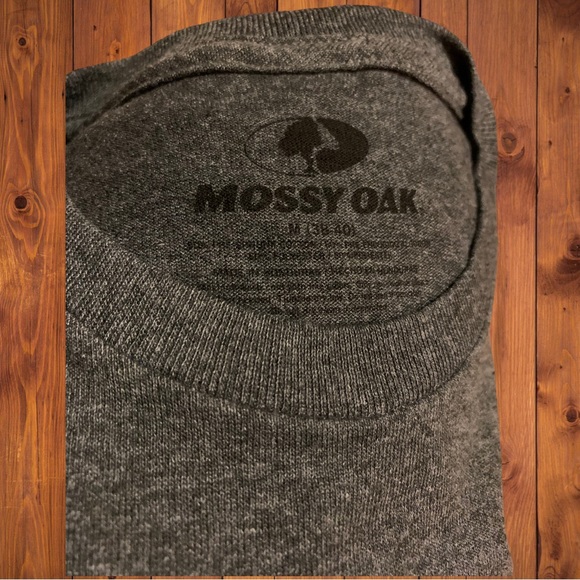 Mossy Oak Camo Brand Hunting Logo Shirt Real Tree Realtree American Patriotic - Picture 4 of 5